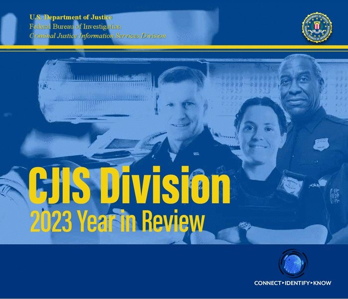 CJIS Division 2023 Year in Review report cover