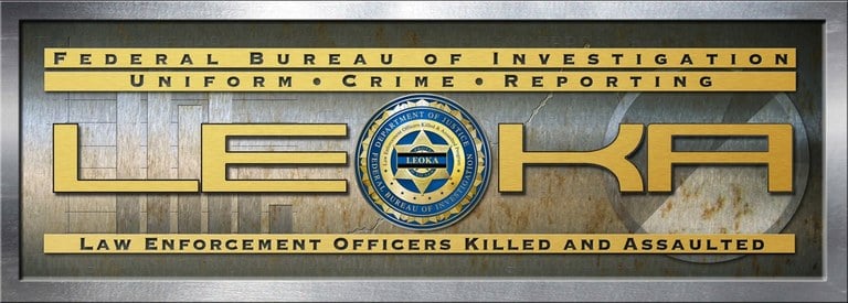 Graphic for the Law Enforcement Officers Killed and Assaulted program.