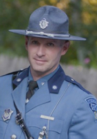 Massachusetts State Trooper Christopher Dolan, a latent print examiner assigned to 1984 cold case that was selected as the CJIS Division's 2014 Hit of the Year.